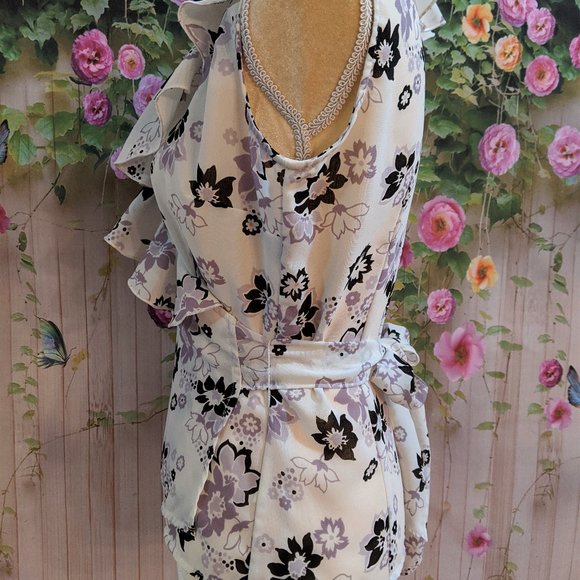 New York & Company Ruffled Blouse Sz XS - Picture 4 of 5